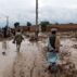 Flood damage in northern Afghanistan.