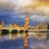 Big Ben and Houses of parliament, London, UK.