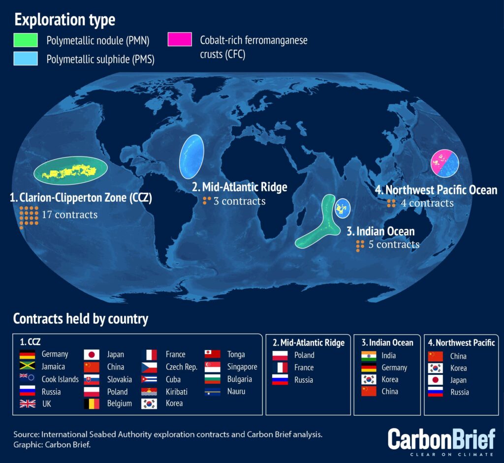 Deep-sea mining mapped