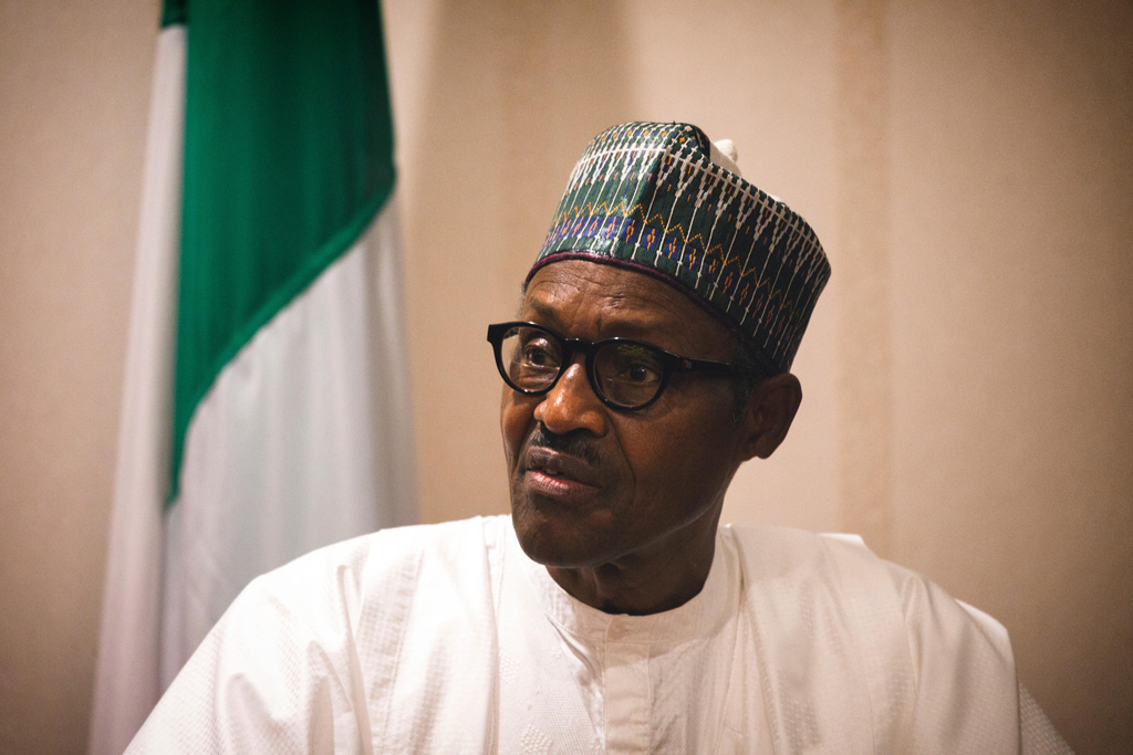 Nigerian President Muhammadu Buhari Abuja Nigeria