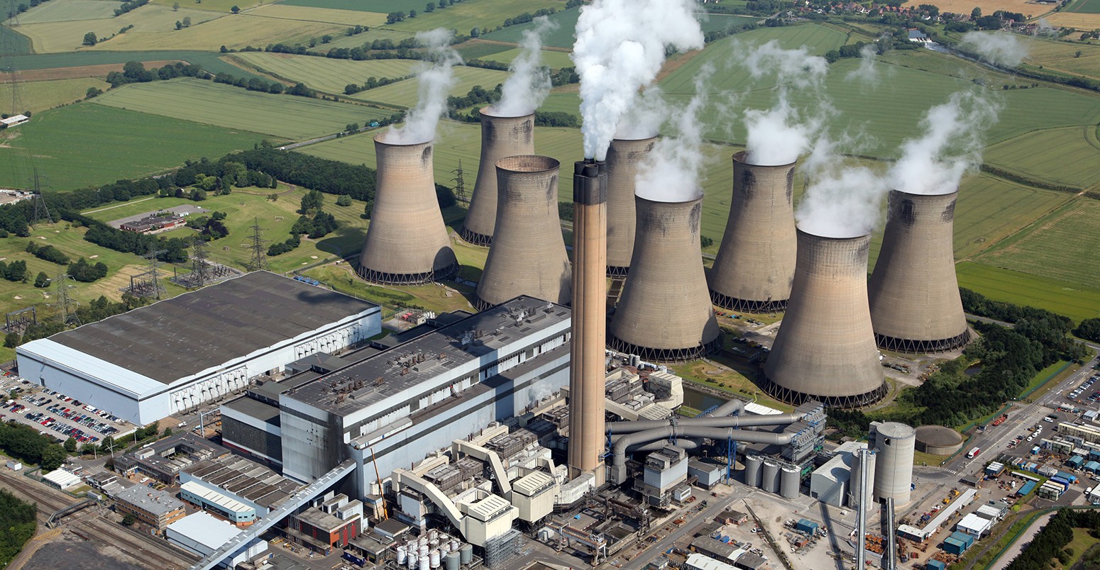 Eggborough coal- fired power station