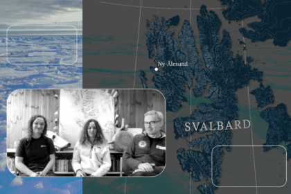 Panellists for Carbon Brief's webinar live at the UK’s Arctic Research Station in Svalbard, Norway.